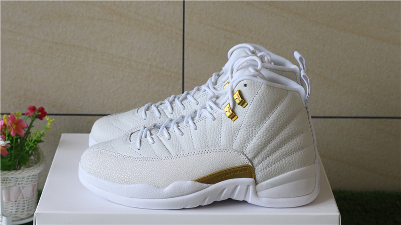 Air Jordan 12 White OVO New